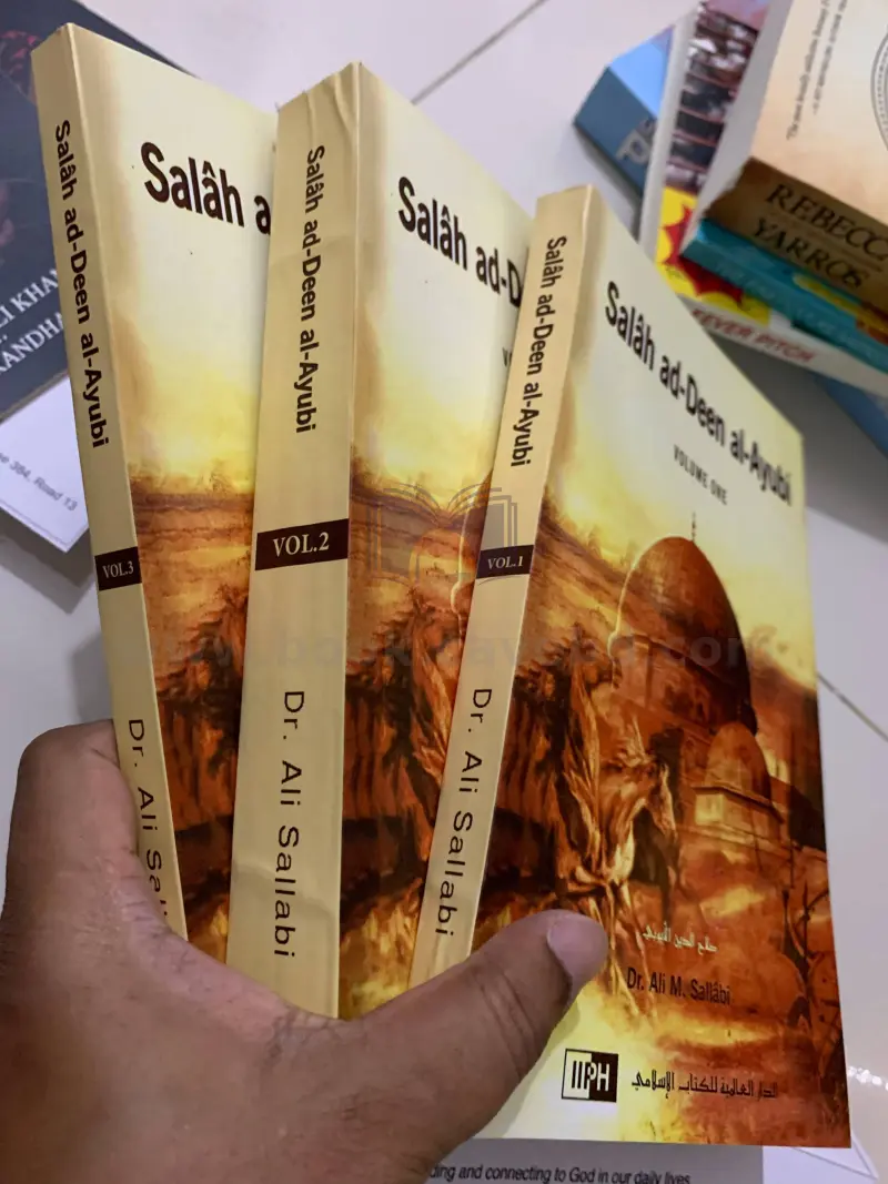 Salah Ad Deen Al Ayubi Set (3 Books)