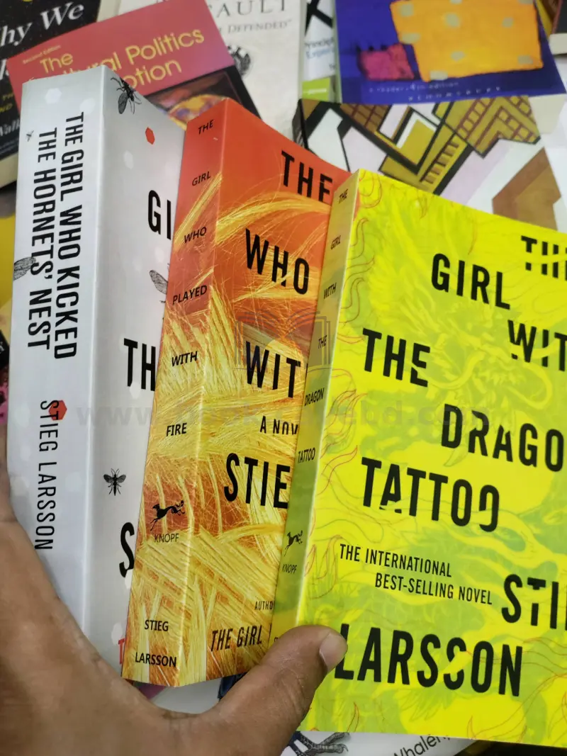 Millennium series 3 Books Collection Set