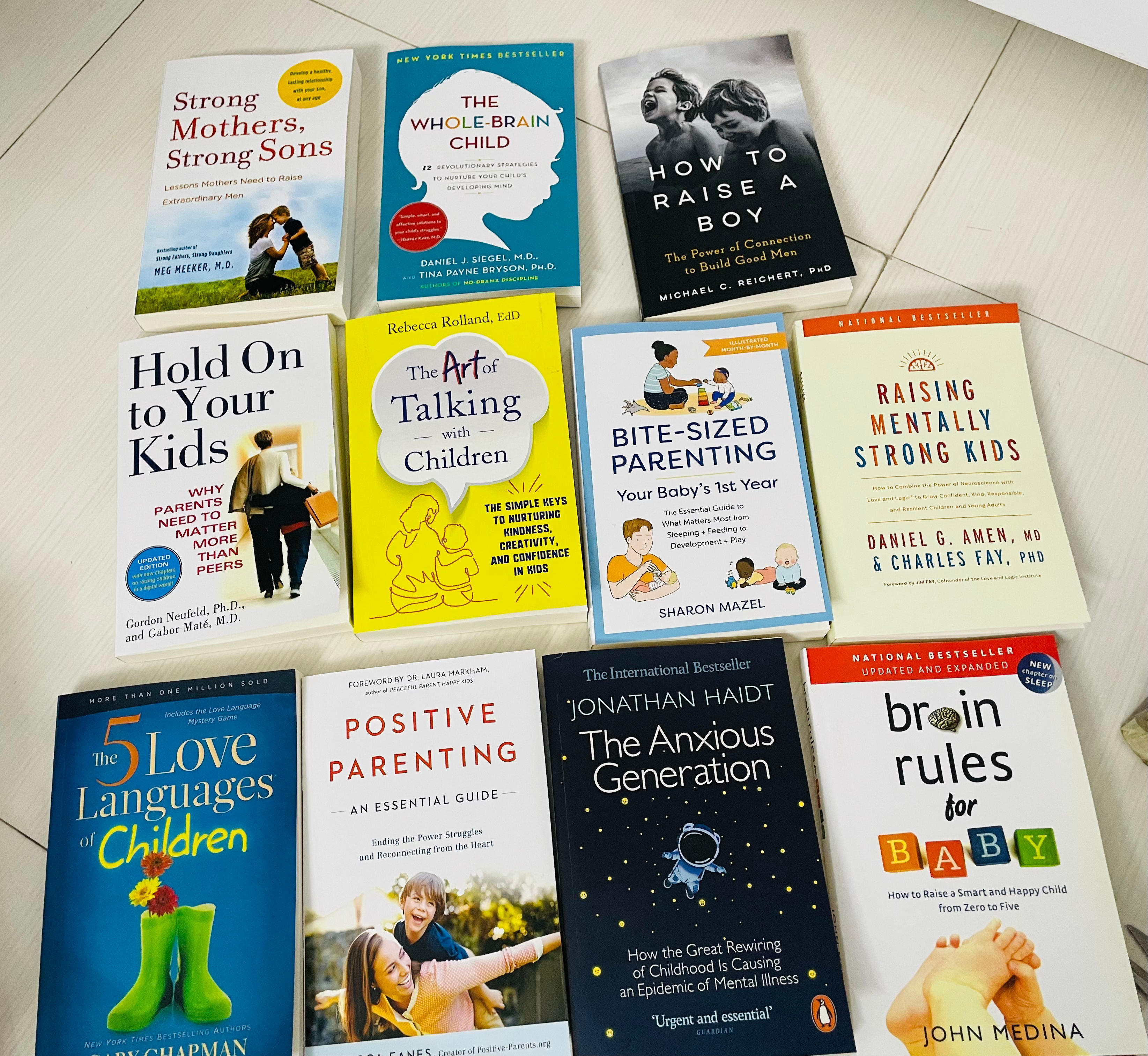 Special English Parenting Book Set – For Every Mom & Dad (13 Books Set)