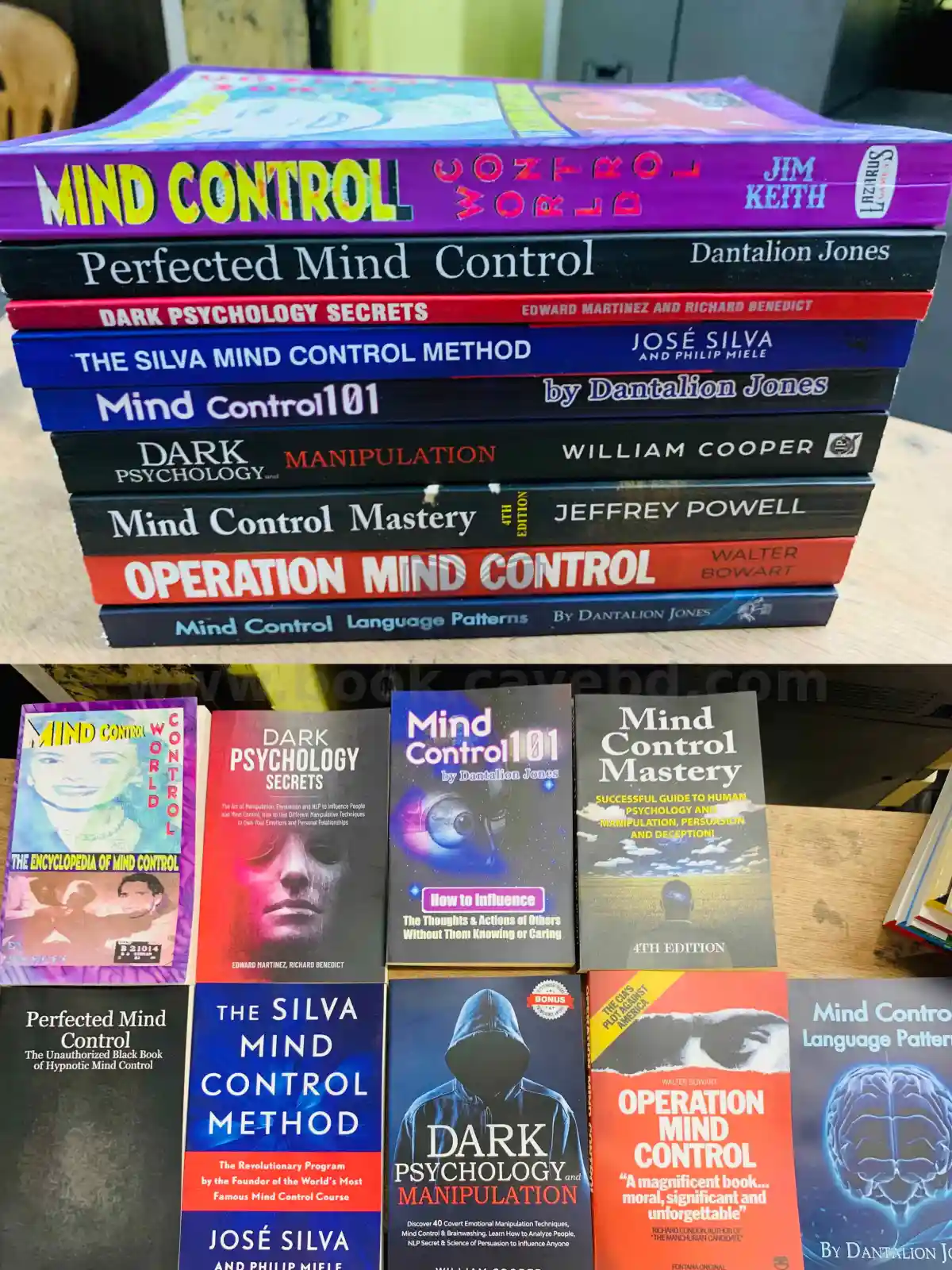 Dark Psychology & Mind Control Book Combo