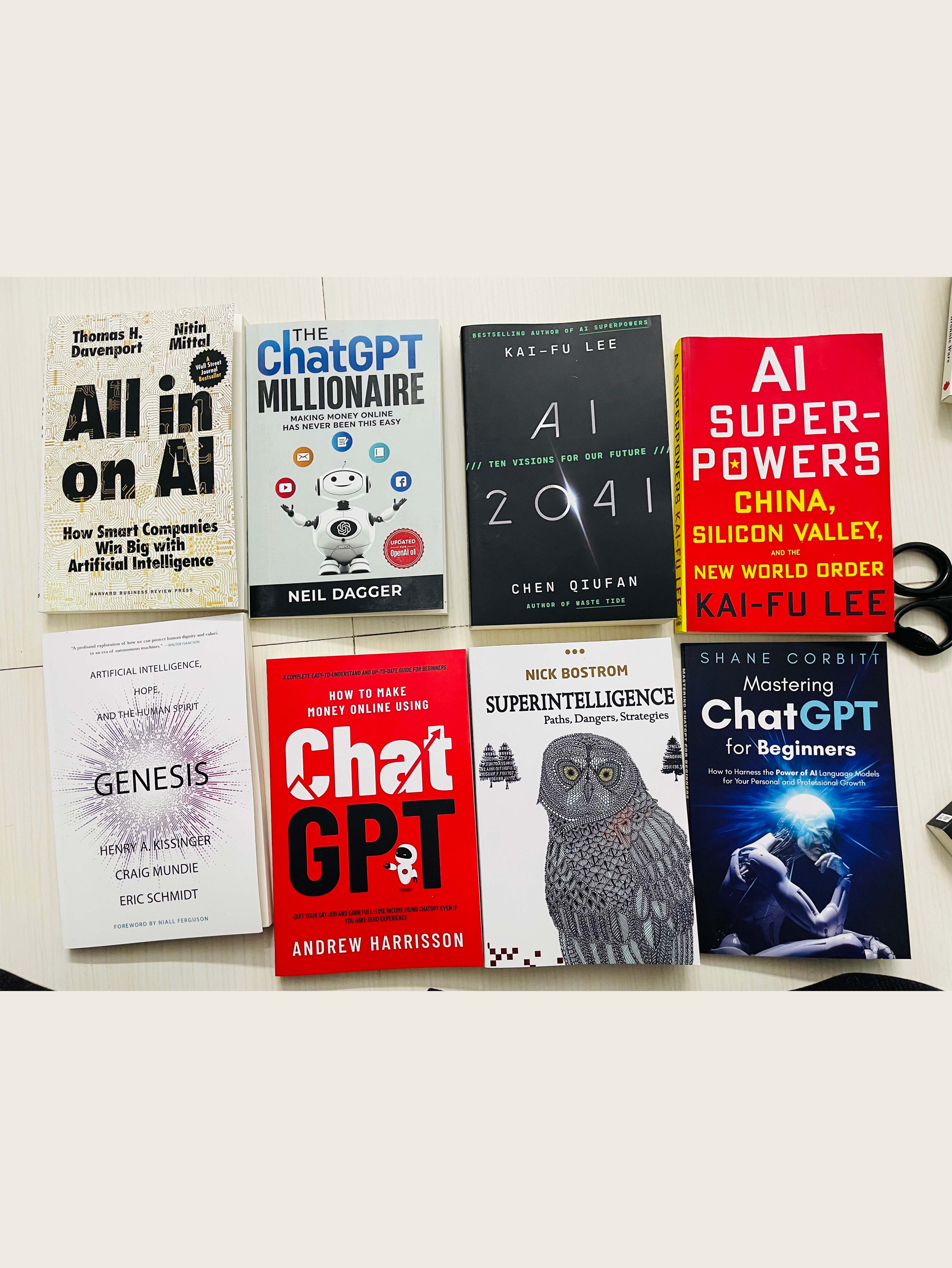 Best Books Of AI (ChatGPT) Combo