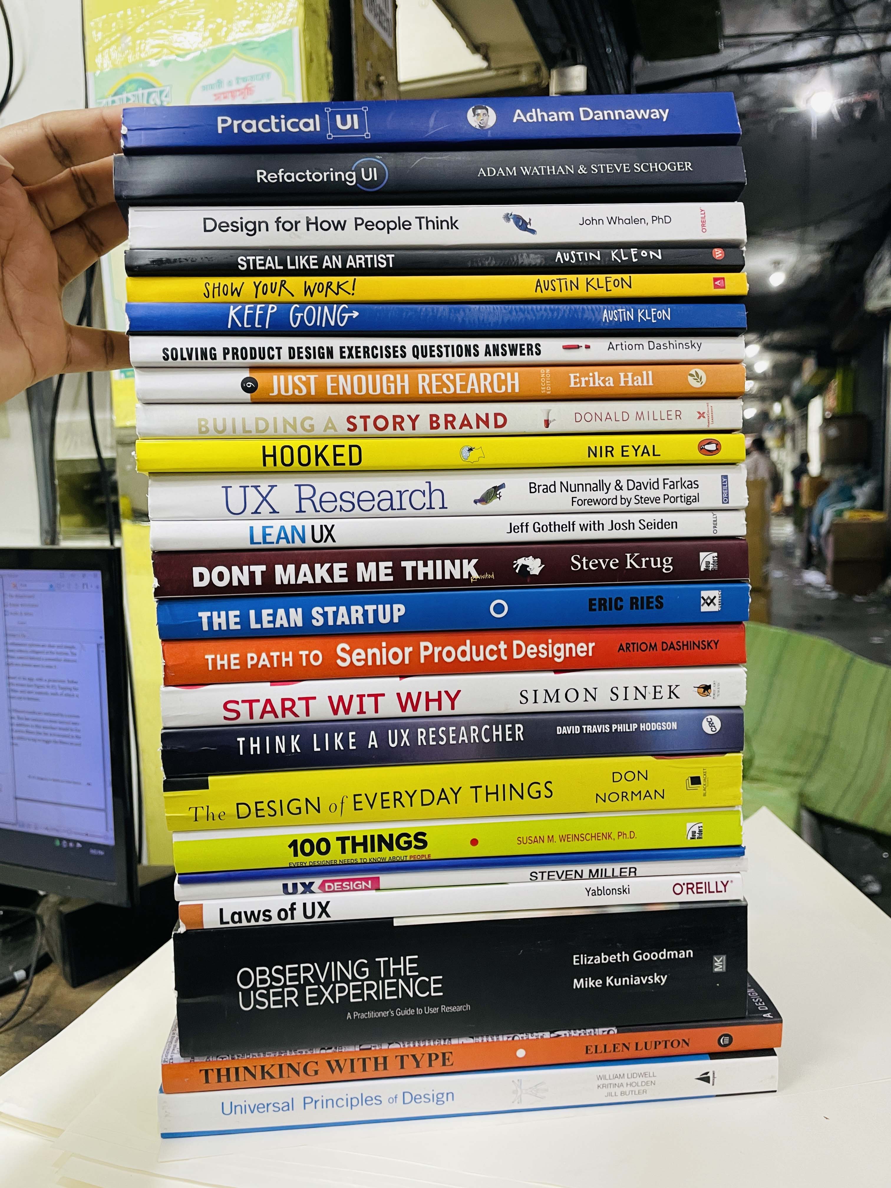 Best selected 28 books for UI/UX Designer (Combo) Color Printed